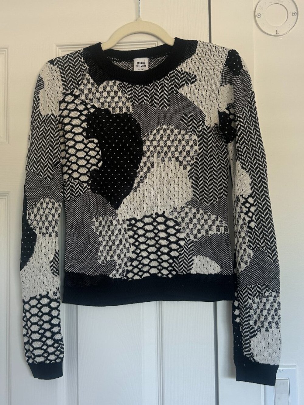 RARE Opening Ceremony Geometric Sweater